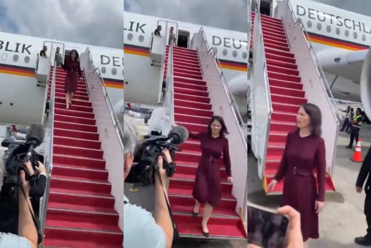 Almaniya XİN Çində Berbokun qarşılanmaması ilə bağlı videoya CAVAB VERDİ / VİDEO Almaniya XİN Çində Berbokun qarşılanmaması ilə bağlı videoya CAVAB VERDİ / VİDEO