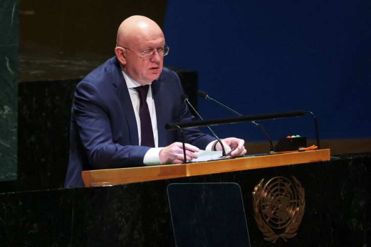 Nebenzya: "Cəbhənin dondurulmasına yol verilməyəcək"