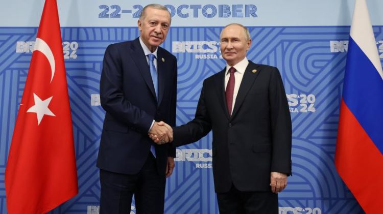 Ərdoğan Putinlə Suriyadakı vəziyyəti müzakirə edib