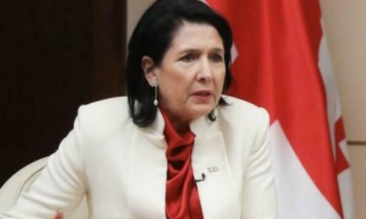 Zurabişvili yerinə prezident seçən parlament qarşısında: Gürcüstanda nə baş verir? - FOTO