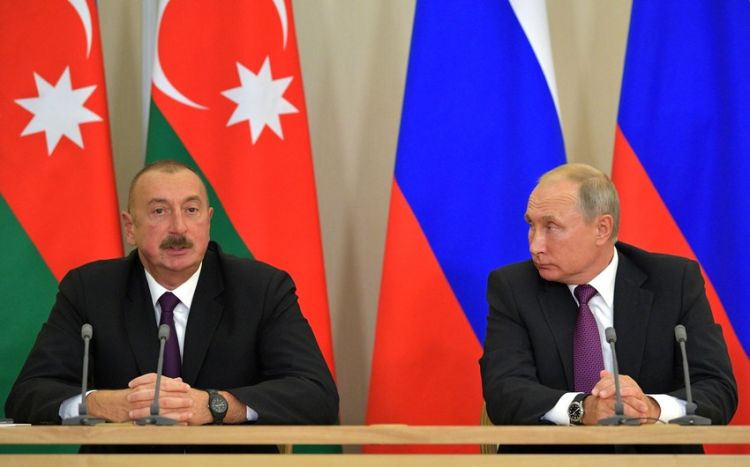 İlham Əliyev və Putin təyyarə qəzası ilə bağlı bir-birilərinə başsağlığı verib