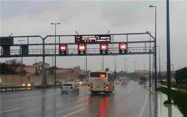 Bakının bu yolunda sürət həddi  endirildi