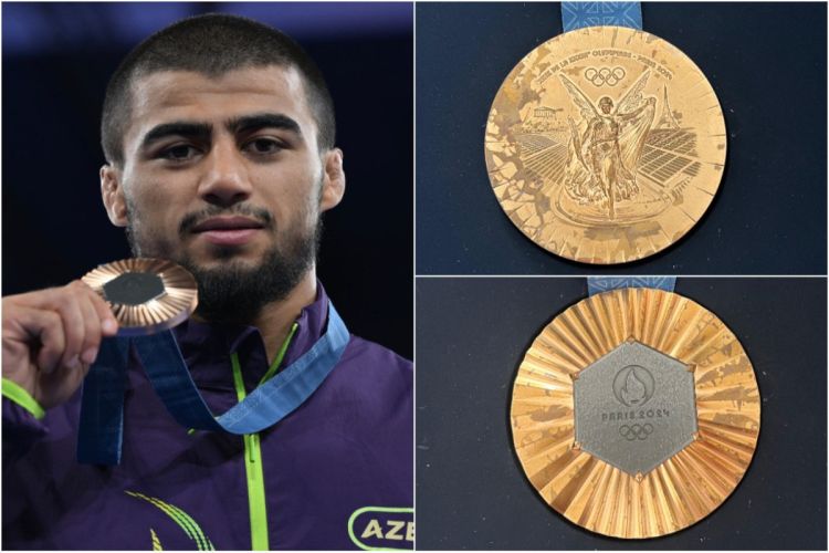 Paris-2024-ün bürünc mükafatçısı: Medalım cəmi 3 günə bərbad hala düşdü, geri qaytarmağı düşünürəm -  FOTO - VİDEO