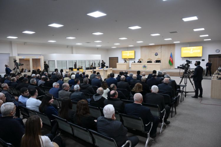 Ruben Vardanyanın təqsirləndirildiyi cinayət işi üzrə məhkəmə davam etdirilib