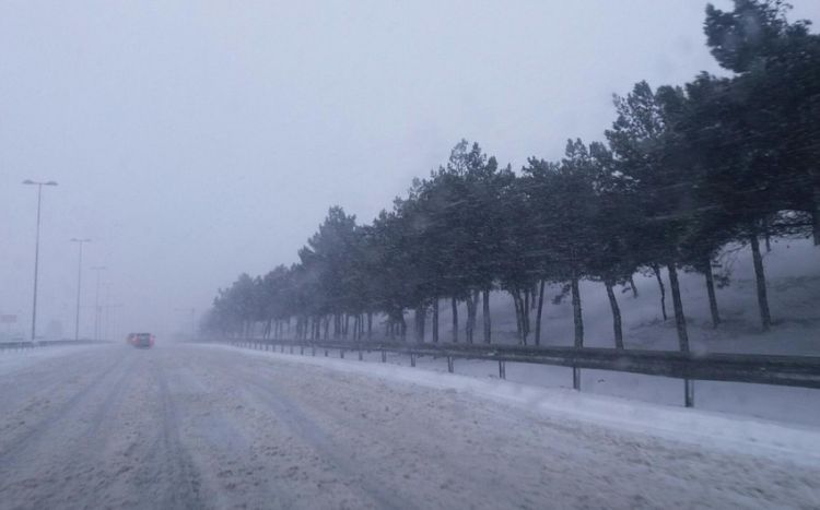 Sabah qar yağacaq, güclü külək əsəcək - HAVA PROQNOZU