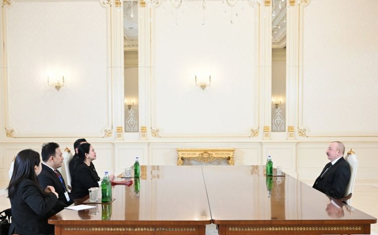 Prezident İndoneziya Nümayəndələr Palatasının sədrini qəbul edib - YENİLƏNİB Prezident İndoneziya Nümayəndələr Palatasının sədrini qəbul edib - YENİLƏNİB