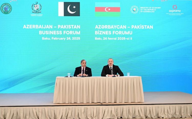 Azərbaycan-Pakistan biznes forumu keçirilib - FOTO