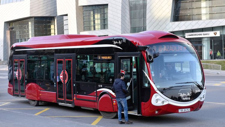 Bakıda 184 nömrəli marşrut xəttində avtobuslar yenilənəcək