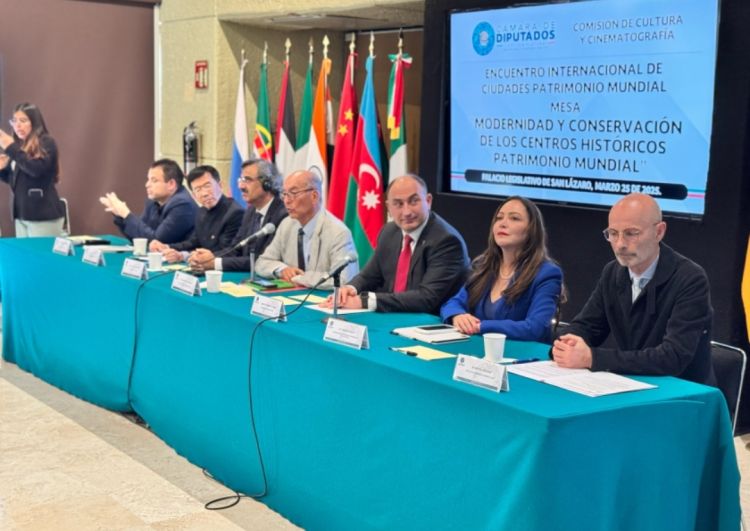 Meksika Parlamentində Azərbaycanda tarixi-mədəni irsin mühafizəsi mövzusunda təqdimat keçirilib Meksika Parlamentində Azərbaycanda tarixi-mədəni irsin mühafizəsi mövzusunda təqdimat keçirilib