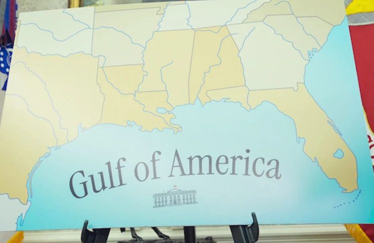 Florida Meksika körfəzinin adını dəyişdirən ilk ABŞ ştatı oldu - FOTO Florida Meksika körfəzinin adını dəyişdirən ilk ABŞ ştatı oldu - FOTO