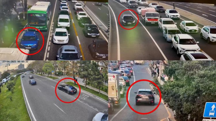 Avtobus zolağına daxil olan sürücülərə xəbərdarlıq edilib - VİDEO Avtobus zolağına daxil olan sürücülərə xəbərdarlıq edilib - VİDEO