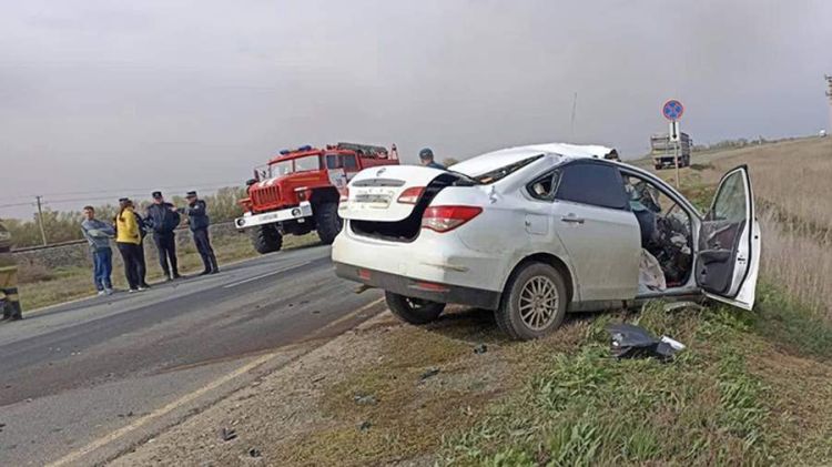 Rusiyada yol qəzası: ölən və yaralananlar var