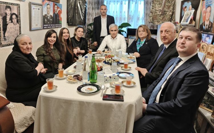 Leyla Əliyeva və Arzu Əliyeva Polad Həşimovun evində olublar - FOTO