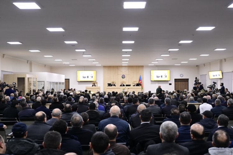 Hərbi cinayətlər törətməkdə təqsirləndirilən erməniəsilli şəxslərin məhkəməsi keçirilir