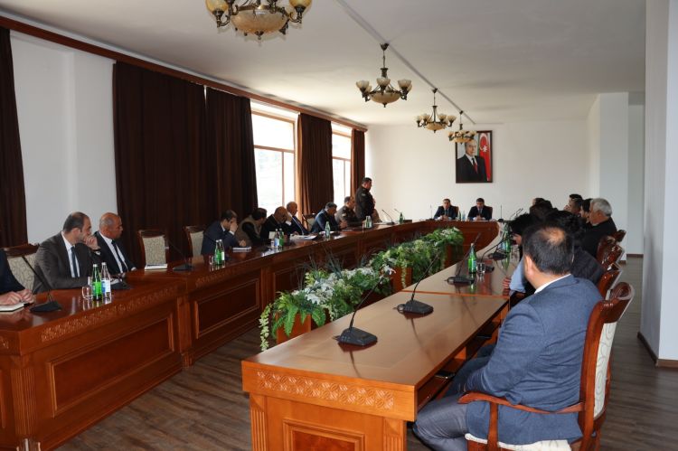 Xankəndidə yanğından mühafizə mövzusunda tədbir keçirilib - FOTO