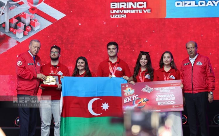 Azərbaycanı təmsil edən BANM-ın komandası “TECHNOFEST-2025”də birinci yer tutub