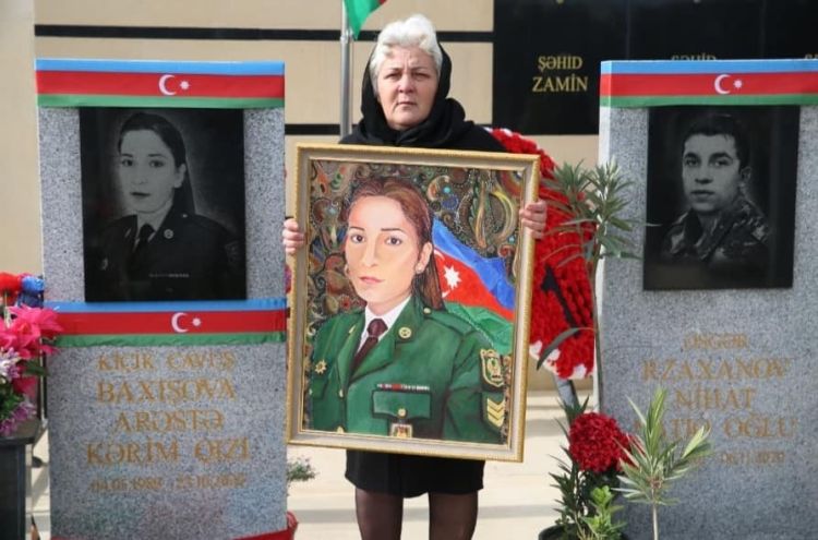 Vətən müharibəsinin tək qadın şəhidi  Arəstə Baxışovanın doğum günüdür