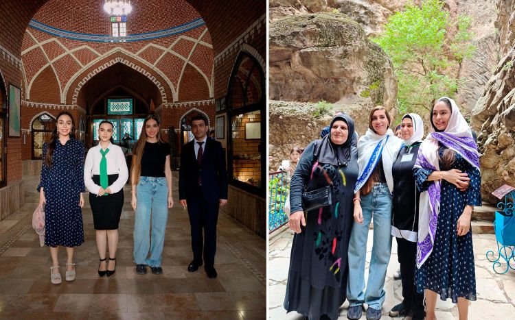 Leyla və Arzu Əliyevanın Naxçıvan səfəri Ordubad rayonunda davam edib - FOTO