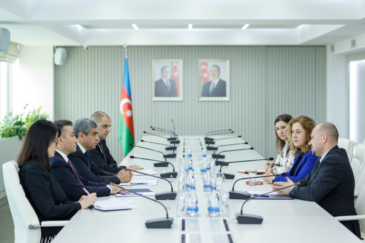 Anar Əliyev Hande Harmancı ilə görüş olub