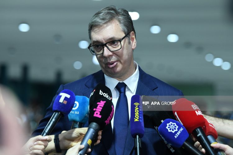 Vuçiçin təyyarəsi Bakıdan Moskvaya yola düşüb -   YENİLƏNİB