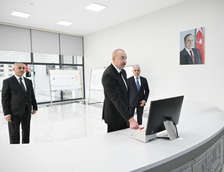 İlham Əliyev "Xocalı" yarımstansiyasının açılışında iştirak edib - YENİLƏNİB İlham Əliyev "Xocalı" yarımstansiyasının açılışında iştirak edib - YENİLƏNİB