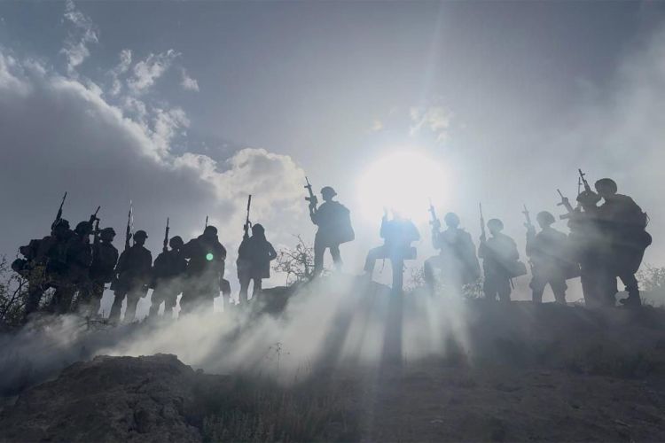 Türkiyə və Azərbaycan hərbçiləri Naxçıvanda birgə təlim keçib - FOTO