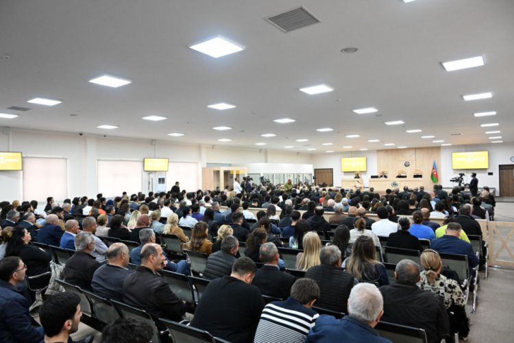 Məhkəmədə Qubadlının Zilanlı kəndinin və Zəngilanın işğalı zamanı çəkilən videomaterial nümayiş olunub