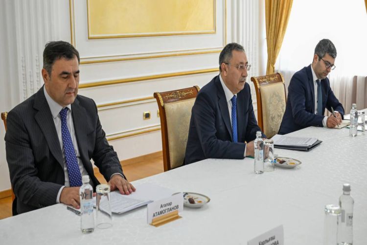 Xələf Xələfov Qazaxıstana səfər edib