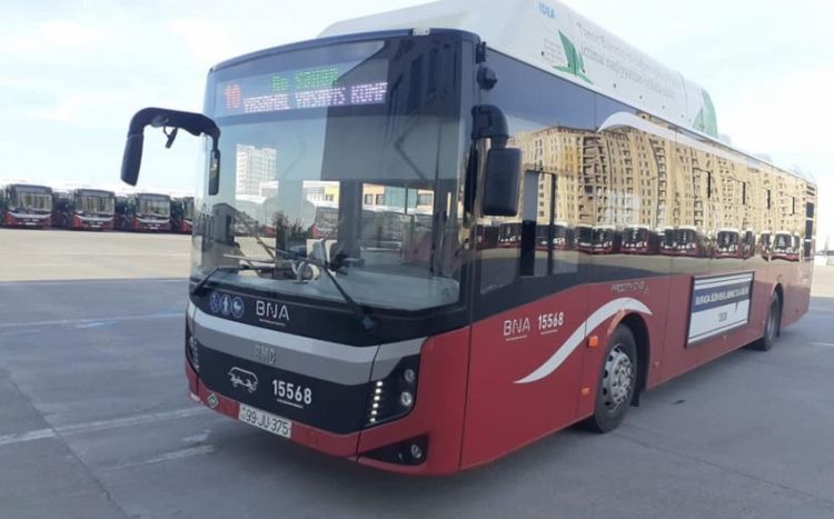 Bakıda iki avtobus marşrutunun hərəkəti dəyişdirilir