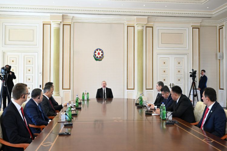 Prezident İlham Əliyev TDT-nin daxili işlər nazirlərini qəbul edib - YENİLƏNİB