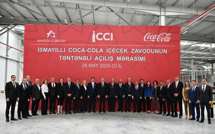 “Azerbaijan Coca-Cola Bottlers” MMC-nin İsmayıllıda yeni istehsal müəssisəsi açılıb -  YENİLƏNİB