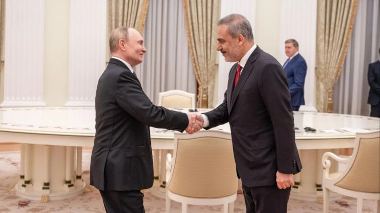 Hakan Fidan Rusiya prezidenti ilə görüşəcək