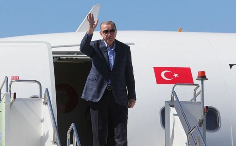 Ərdoğan​​​​​​​ sabah Azərbaycana səfərə gəlir