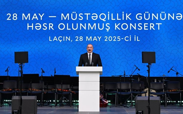 Laçında 28 May - Müstəqillik Gününə həsr olunmuş konsert keçirilib - VİDEO - Yenilənib