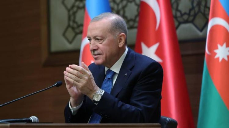 Ərdoğan Azərbaycanın Müstəqillik Günü ilə bağlı paylaşım edib