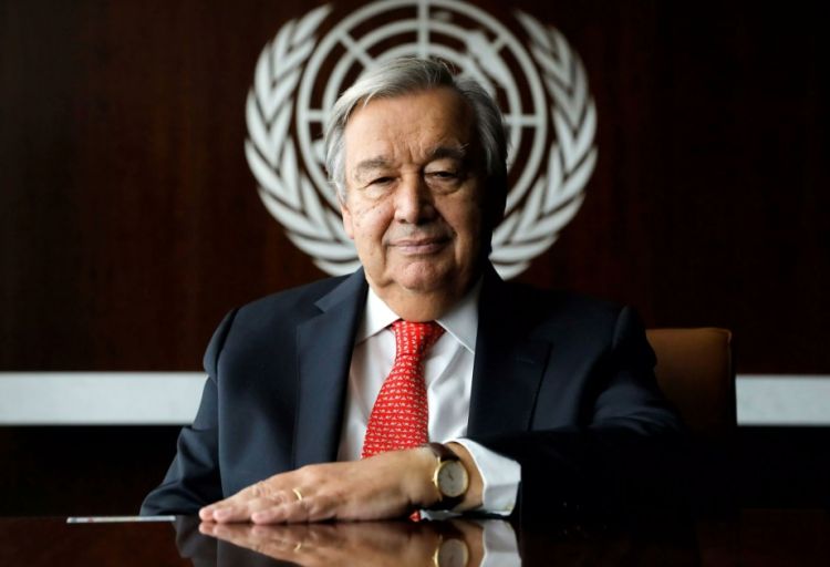 Antonio Quterreş Prezident İlham Əliyevi təbrik edib