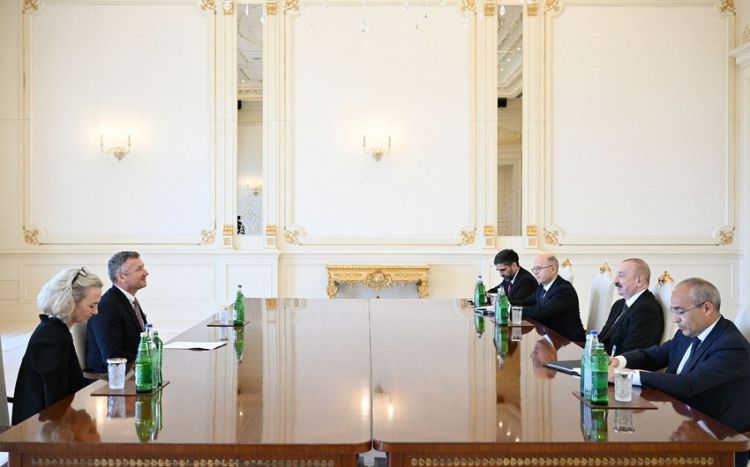 İlham Əliyev “ExxonMobil” şirkətinin vitse-prezidentini qəbul edib - YENİLƏNİB
