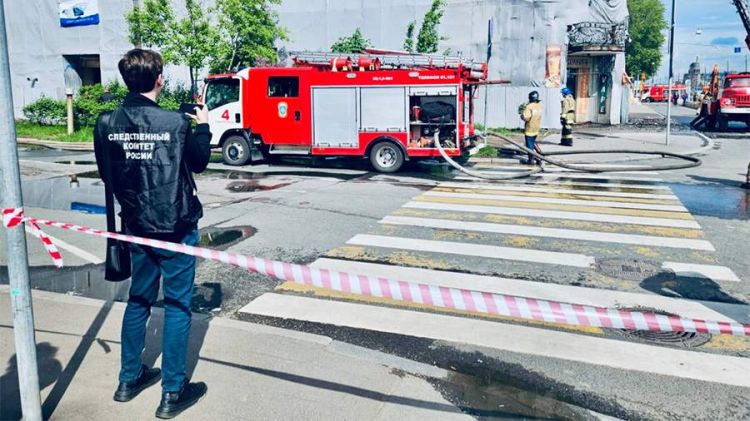 Sankt-Peterburqda yanğında ölənlərdən sonra cinayət işi açılıb