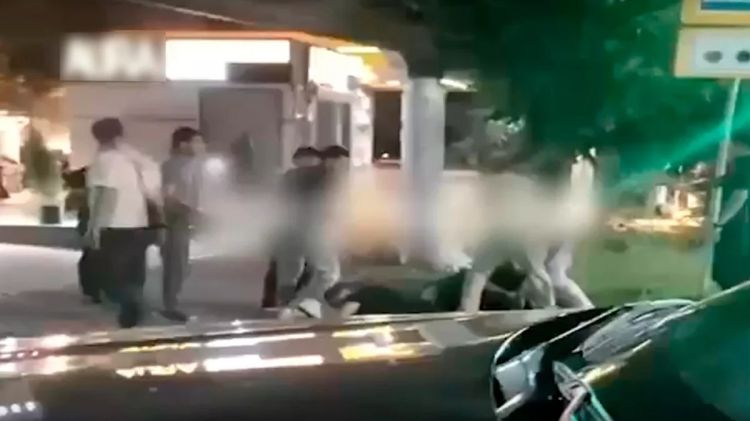 Almatıda kütləvi dava iştirakçıları həbs edilib - VİDEO