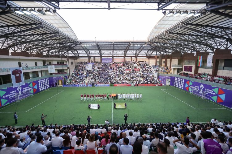 Heydər Əliyevin xatirəsinə həsr olunan minifutbol turnirinin final mərhələsi keçirilib