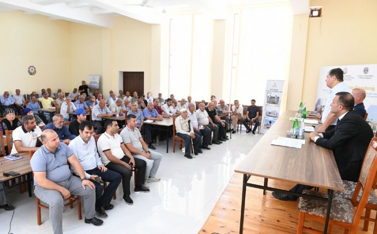 Şirvanda keçmiş məcburi köçkünlərə ödənişsiz hüquqi yardım göstərilib