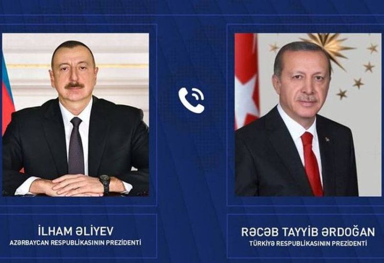 Rəcəb Tayyib Ərdoğan Prezident İlham Əliyevə zəng edib