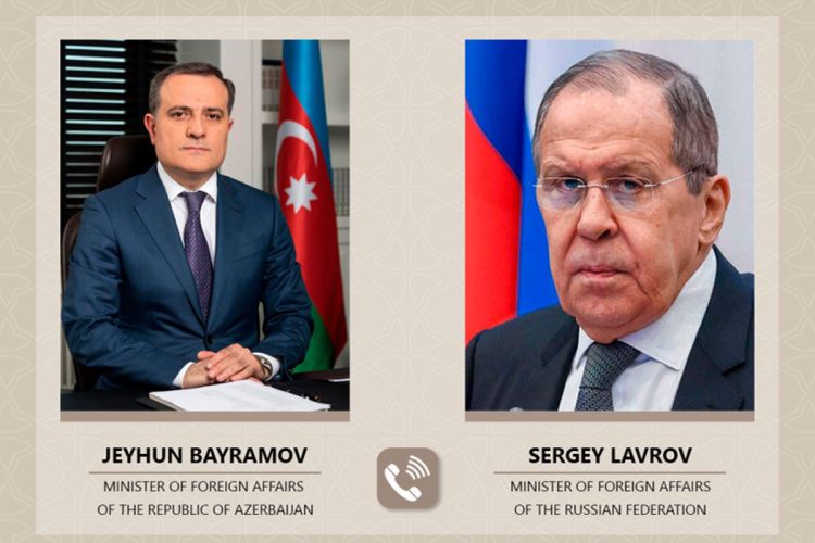  Ceyhun Bayramov və Sergey Lavrov arasında telefon danışığı olub
