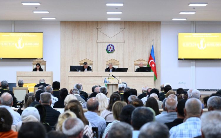 Vətən müharibəsində Azərbaycanın mülki infrastrukturuna vurulan ziyanla bağlı sənədlər məhkəmədə tədqiq olunub