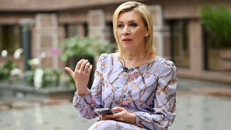 Zaxarova Qərbin hibrid müharibəsinin məqsədini açıqlayıb
