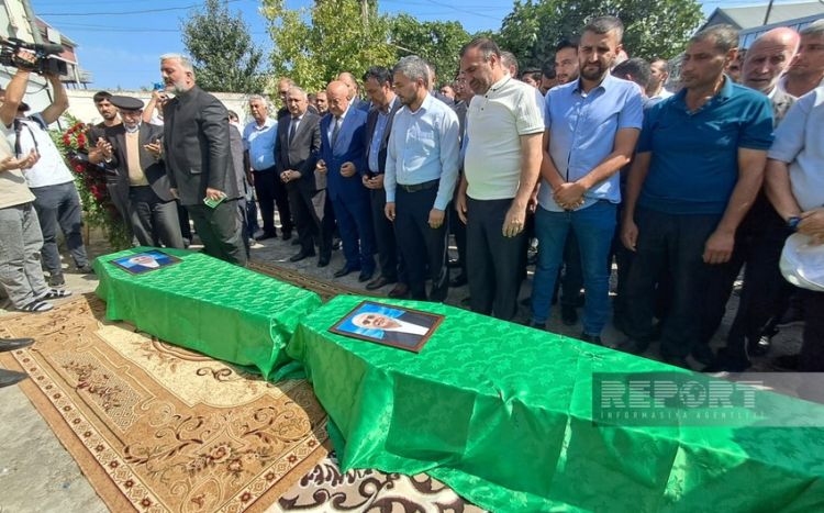 Ziyəddin və Hüseyn Səfərovlar dəfn edilib