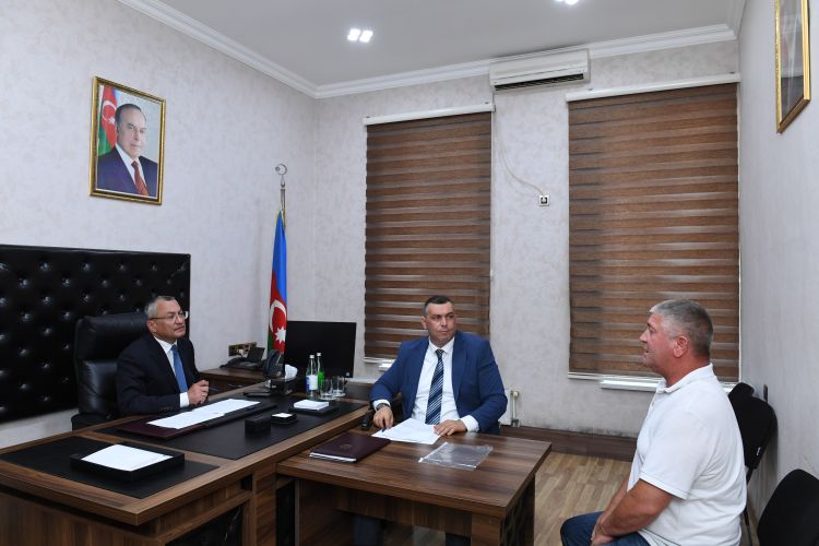 Dövlət Komitəsində vətəndaşların növbəti qəbulu keçirilib
