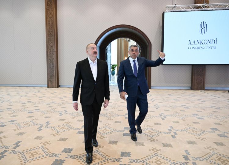 Xankəndi Konqres Mərkəzinin açılışı olub - FOTO