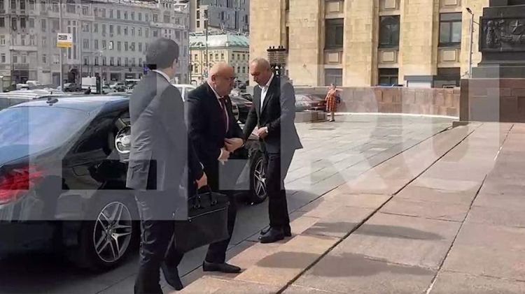 Ermənistan səfiri Rusiya XİN-ə gəlib - VİDEO