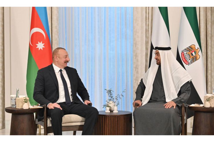 Azərbaycan lideri BƏƏ Prezidenti ilə görüşəcək